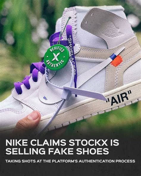 is stockx selling fake shoes|stock x lawsuit.